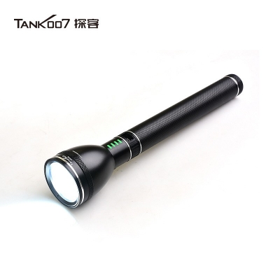 TANK007探客超亮手電正品led戶(hù)外巡邏搜索長(cháng)柄手電A602L指示燈款