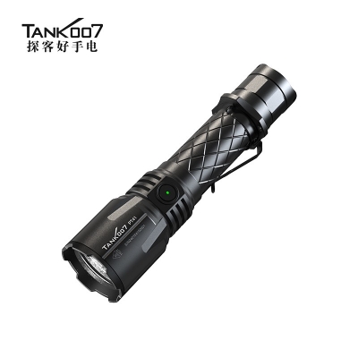 TANK007探客新款PT41戰(zhàn)術(shù)執(zhí)法雙用強光手電LED三開關(guān)高亮照明手電